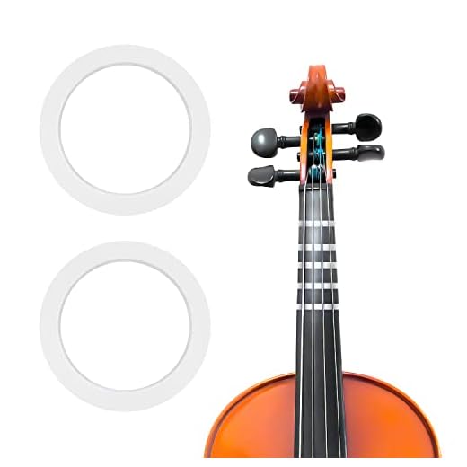 2 Rollos Diapasón de Cinta de Violín, 66m Cinta de Violonchelo Cinta Pizarra Blanca Cinta Grafica Violín Accesorios para Principiantes Diapasón Instrumentos Orquestales (Blanco)