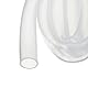 Rebower Silikonschlauch Lebensmittelecht 19mm ID x 23 mm OD, 0.9 Meter Kondensatschlauch, Transparenter Wasserleitung für Pumpen, Siphons, Entwässerung, Bewässerung