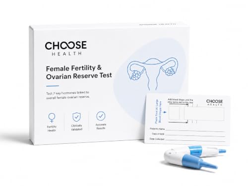 Fertility Test for Women | Ovarian Reserve Test | 7-in-1 At-Home Test | Choose Health | Not Testable in NY & RI