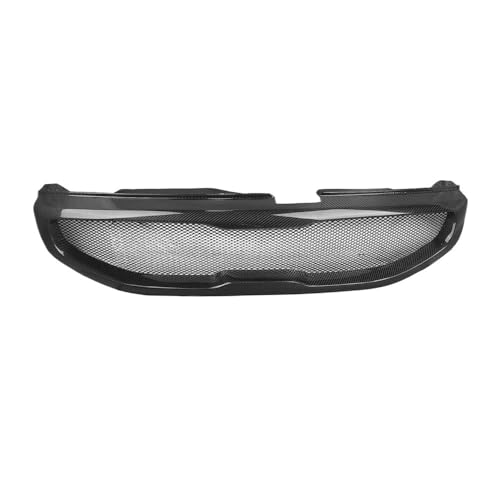capó delantero parrilla Rejilla Delantera Para Parachoques De Malla Para Capó Para Kia Para Sportage 2013-2015(Carbon Fiber)