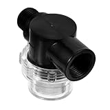 CIYODO Bodenwäscher Sieb Inline Sieb Bodenkehrer Ersatzfiltersieb Für Wasserpumpe Filter Ersatzteil Rostfrei Für Wohnmobile Und Anhänger