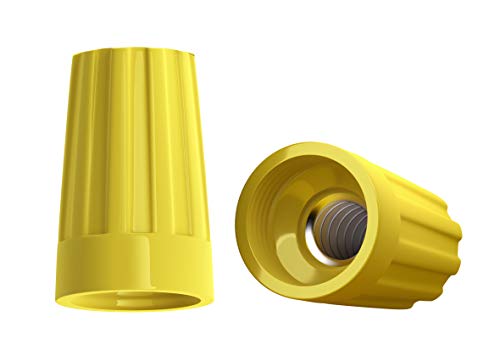 Sforplast Sfor | Conector De Torção Amarelo 2 5-10 0 Mm² | 8 Peças | Emenda Para Fios E Cabos