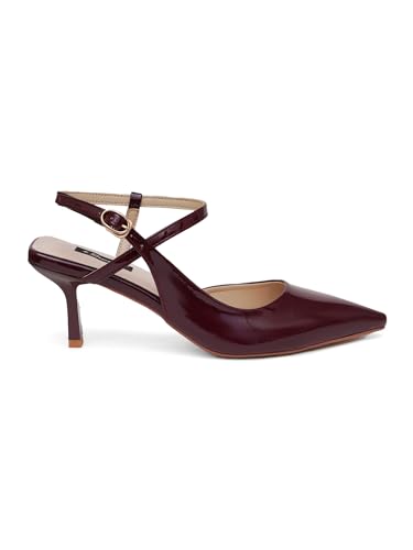 Image of SHERRIF Women Polyurethane (PU) Pointed Toe Fashion Sandalwith Stiletto Heel