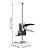 JINYISI All-Steel Tile Height Adjuster, Wall Tile Height Adjustment Tool, Tile Height Adjuster, top Height Device, Manual Lifting and Positioning Level