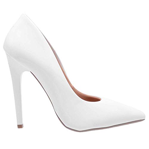 Scarpin Casual Feminino Ellas Online Branco