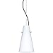 Besa 1KX-412407-LED-BR Transitional One Light Pendant from Cierro Collection in Bronze / Dark Finish,