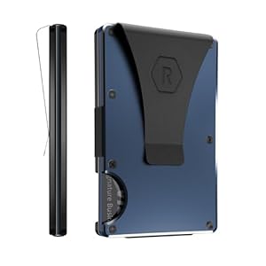 The Ridge – Billetera delgada minimalista para hombre, marino