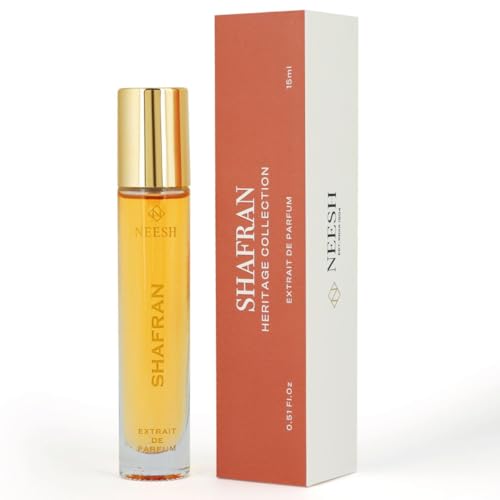 Image of NEESH Shafran Extrait de Parfum for Men (15ml) | | Mens Perfume Luxury | Luxury Perfumes | Long Lasting Mens Perfume With Saffron Spicy Woody Fragrance