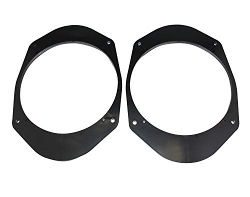 Yongjiangxia Speaker Fitting Adapter Compatible with Ford Mondeo Car Audio Installation Kit 11-1015