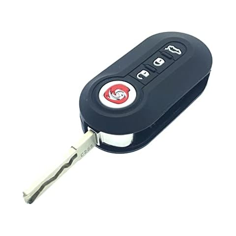 Funda protectora de silicona para llave de coche compatible con varios modelos Fiat Cover