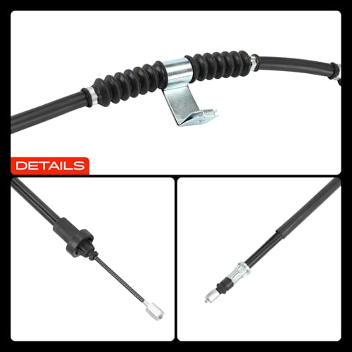 Frankberg Handbremsseil Hinten Links Kompatibel mit Clio III BR0/1 CR0/1 1.2L-2.0L 2005-2014 Modus/Grand Modus F/JP0 1.2L-1.5L 2004-2024 Replace# 8200673258