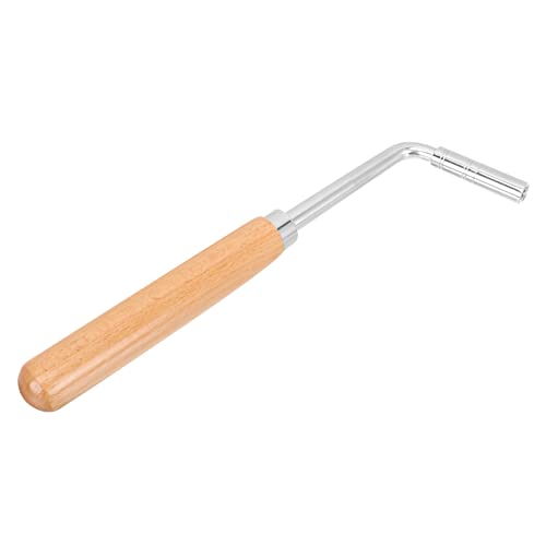 Wakauto Spanner Wrench Tuning Pianos Lever Piano Tuning Wrench Tuning Lever Instrument Tuning Dulcimer Autoharp Wood Telescopic Rod Curved
