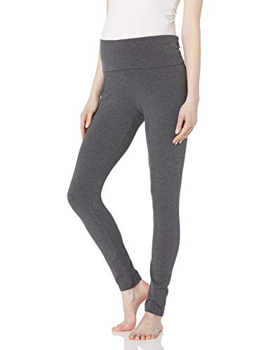 Three Seasons Maternity Women's Maternity Yoga Legging, Gray, Medium
