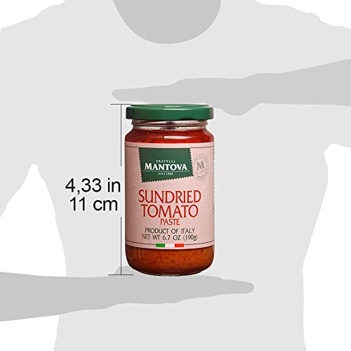 Mantova NONE Sundried Tomato Spread Paste. The Bright Flavor Of Tomatoes Intensifies When They Are Sliced And Spread Out To Slowly Dry. Itâ€™S Great thumb #3