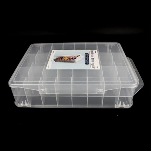 Nähgarn Aufbewahrungsbox Leer Aufbewahrungsbox Für Spulen Nähgarn Sortierbox Für 46 Garnrollen Praktische Garnbox Nähgarnhalter Nähfadenbox Nähmaschine Spulen Für Stickgarn Bastelarbeiten Nähen