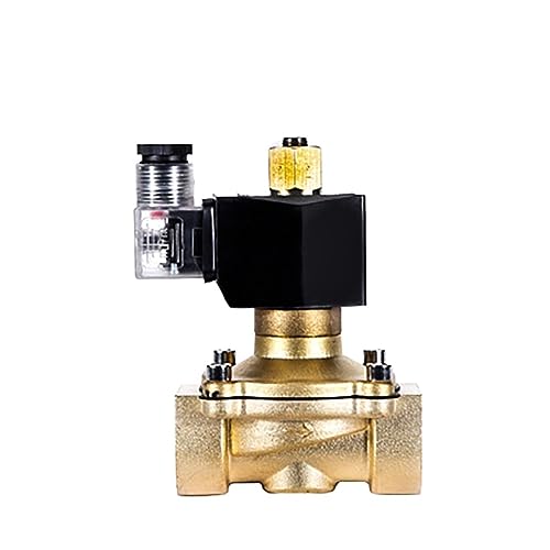 Électrovanne 1 pouce NPT en laiton normalement ouverte 24VAC pour commande d'eau - 3