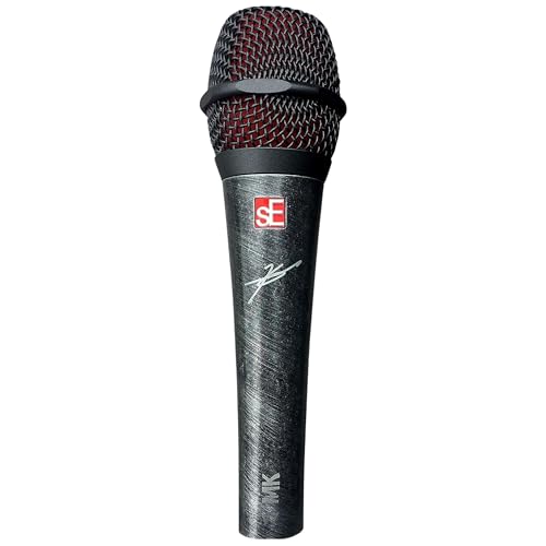 SE ELECTRONICS V7 Dynamic Microphone for Singing, Speech & Studio Recording - XLR Handheld Professional Microphone with Supercardioid Aluminum Voice Coil for Huge Gain Before Feedback - Myles Kennedy