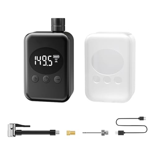 Sehuby Compresores recargables rápidos, inflador eléctrico versátil para neumáticos de bicicleta