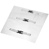 Healeved Transparente Komfort Fußabdeckung aus Zahnarztstühle Pvc und Nylon Pflegeleichtes Fußkissen für Lange Nutzung Schutz in Klinik und Praxis für Dentalstuhl