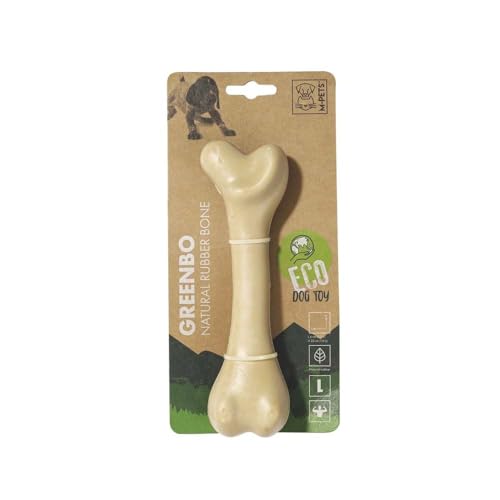 M-Pets hundeknochen Greenbo 20 x 6 x 4,5 cm Gummi braun