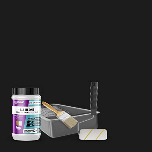 Beyond Paint Furniture, Cabinets and More All-in-One Refinishing Kit, Licorice