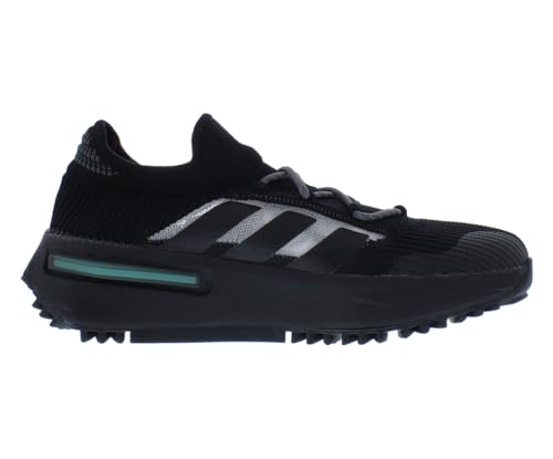 Image of adidas Originals Men's NMD S1 Shoes, Core Black /Core Black /Altered Blue, US 5