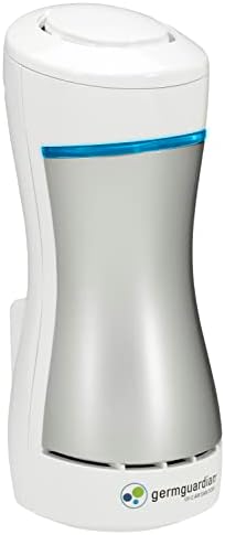 Germ Guardian GG1000 7” Pluggable Small Air Purifier, Small Room Wall Air Sanitizer, Freshens Air, UV-C Light Kills Germs, Reduces Odors from Pets, Cooking, Mold, GermGuardian, 1-Yr Warranty