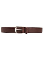 GANT Men's Classic Leather Belt, Dark Brown, 80/32