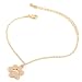 Produktbild Fablcrew Damen-Armband, niedlich, mit Anhänger, Pfoten-Anhänger, verstellbar, Schmuck, Geschenk für Frauen und Mädchen, goldfarben