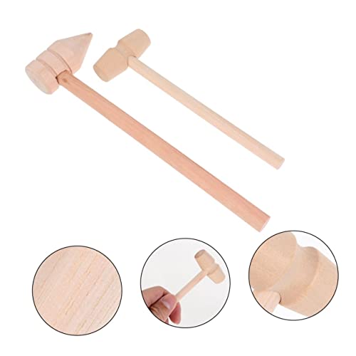 jojofuny 20 peças ferramentas infantis pequenas marretas criativas rachaduras portátil brincando cri