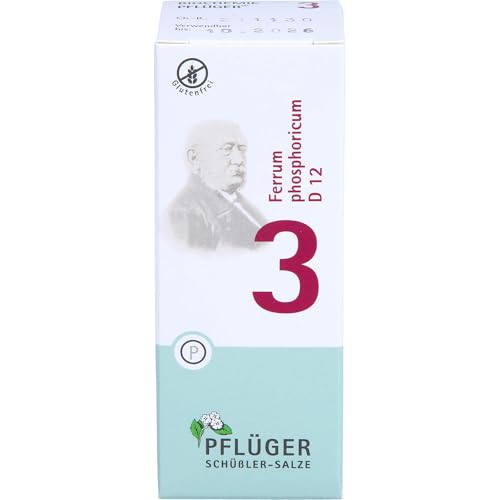 Pflüger Biochemie Nr.3 Ferrum phosphoricum D12 Tabletten 100 St. Tabletten