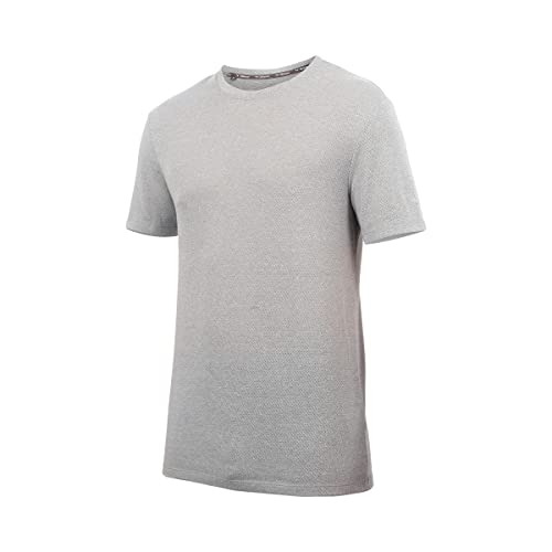 Camiseta Mizuno para hombre modelo Mizuno Men's Infinity Tee color Quiet Shade talla Medium miniatura 1