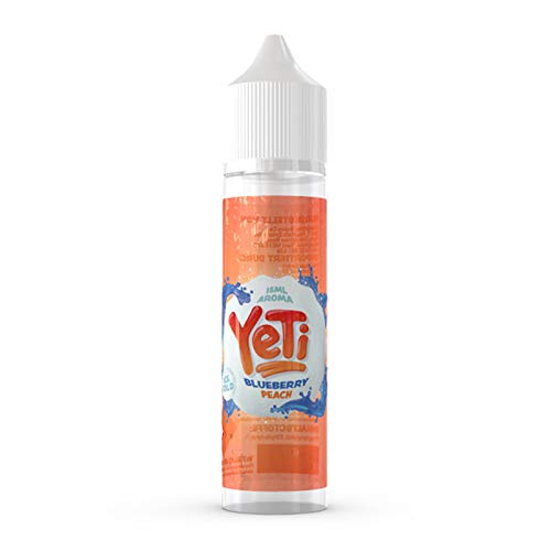 Yeti Aroma Blueberry Peach - Shake-and-Vape - Zum Mischen mit Basisliquid für E-Liquid - 15 ml - Plus 100ml Basisliquid… – Bild 3