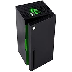 XBOX Series X Mini nevera silenciosa, 10 litros, 12 latas para habitación y coche, mini nevera silenciosa, nevera pequeña