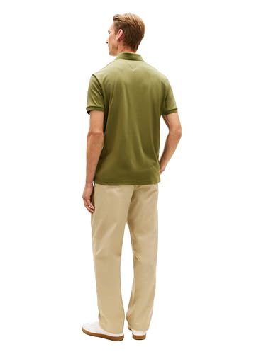 Image of Tommy Hilfiger Mens Short Sleeve Casual Polo Shirts in Regular Fit with Liquid Cotton