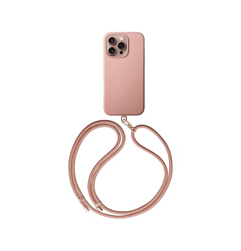 Coehl CRÈME – Coque de téléphone compatible avec iPhone 16 Pro, 6.3, charge magnétique (rose ballet)