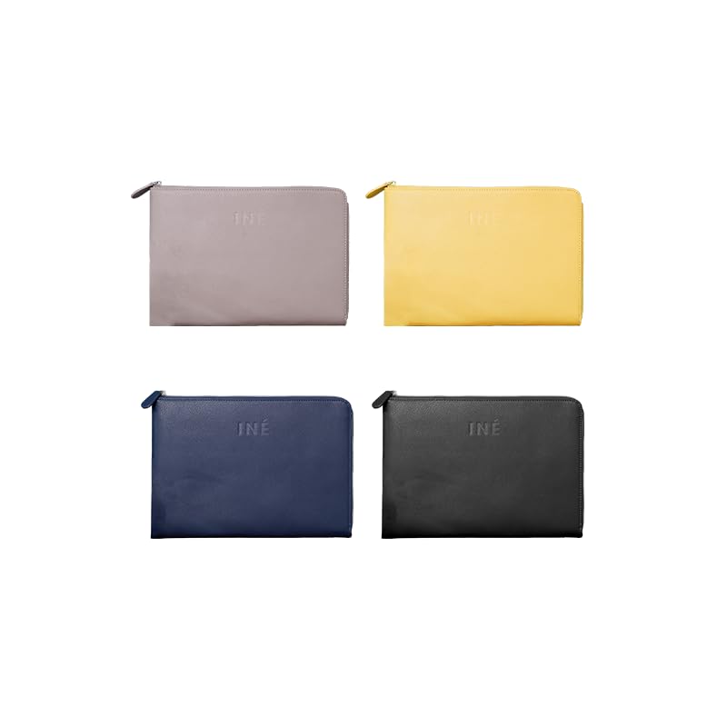 Custodia Per Laptop 14-15 Pollici In Pelle Riciclata Xoopar - INE Laptop Nero - 33,5x24x2,5 Cm