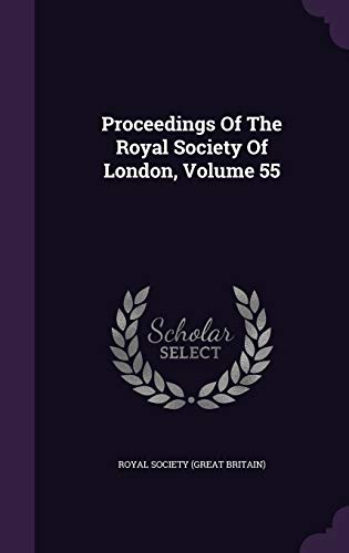 Proceedings of the Royal Society of London, Vol... 1342886380 Book Cover