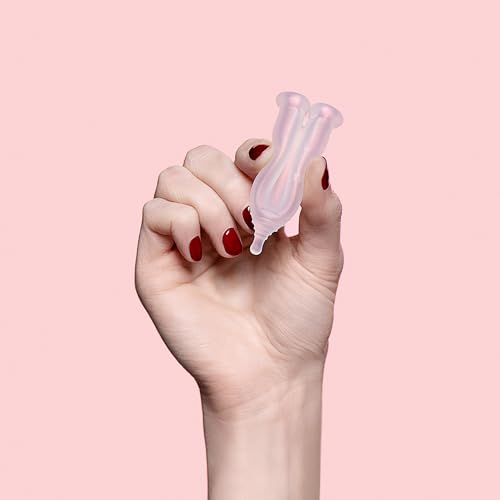 Casco Menstrual Cup & Case - Medical Grade Silicone Period Cup Made in Maine USA, Reusable Menstrual Cup. (4 Reusable Cups - Find Your Fit) - Thumbnail 5