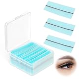 40PCS Self Adhesive Eyelashes Tape, Strong-Hold False Lashes Adhesive Strips Reusable Lash Glue Strip Lash Glue Liner for Fluffy Mink False Lashes Natural Look Long Lasting Lash Buddy