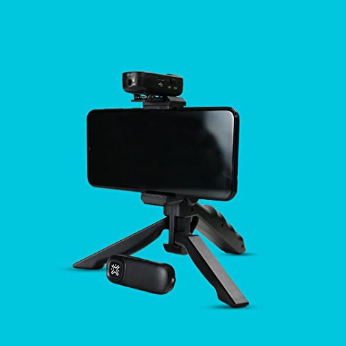 Image of Xtreme Acoustics XAWL303 UHF Wireless Single Channel Collar Microphone for Mobile and Camera Recording with Monitoring for YouTube, Singing, Vlogging, Recording
