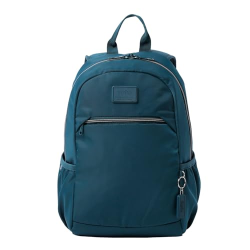 TOTTO - Mochila para Ordenador Portátil de 13 Pulgadas, Modelo Tracer 1, Compartimento Principal y Bolsillo, 2 Bolsillos Botella, Espaldar Ergonómico con Flujo de Aire, Correas en S, Color Legion Blue