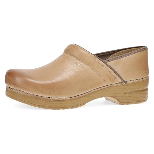 Dansko Women's Professional Honey Distressed Clog 8.5-9 M US