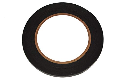 Draping Tape 1/4" X 60 Yd. - It Sticks Onto Your Dress Forms To Help You With Your Designs With Ease (Black, 3 Rolls) By Ids International Design Supplies #TOP1