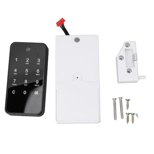 Smart Cabinet Lock, Electronic Password ABS for Wardrobe Drawer Rustproof