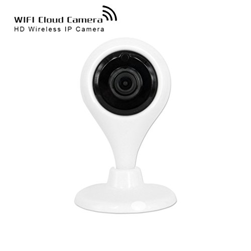 Indoor Überwachung in drei Maße Home Security, shengyaohul White IP-Sicherheit der Kamera Home IP Kamera, 720p Full HD Home Security Camera System