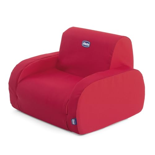 Chicco Silla Infantil Twist Convertible en Tumbona y Sofá, Silla Infantil con 3 Configuraciones, Cómoda y Ligera, se Convierte en 1 Gesto, para Niños de 12+ Meses