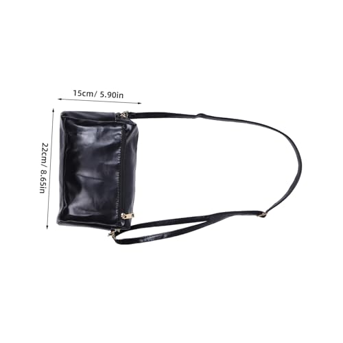 Sac bandoulière petit format COLLBATH en PU avec sangle ajustable - 4