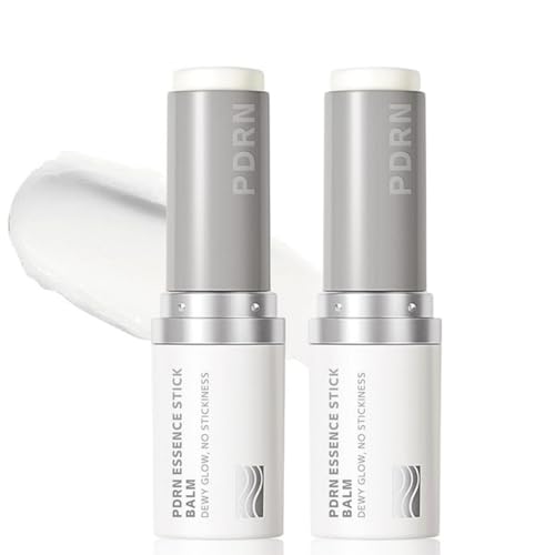 Multi Balm Stick with PDRN Essence, Collagen Wand Stick for Glass Skin Glow, Hydrating Face Moisturiser for Lips, Fine Lines & Neck, Brightening & Firming Vegan Skincare, Non-Sticky, 9g*2