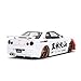 Jada Toys Street Fighter Ryu Figure with 2002 Nissan Skyline GT-R Car Model - Figure Set (2.36